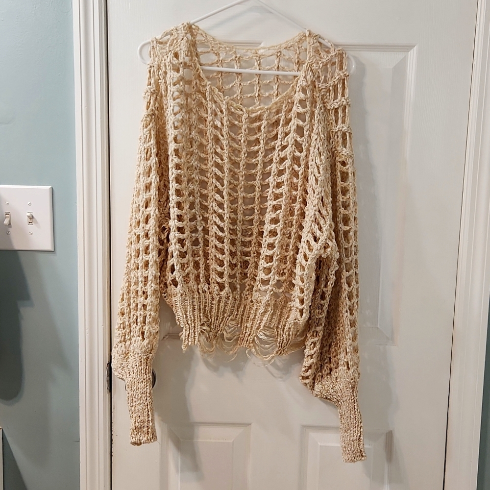 NWOT Crochet top